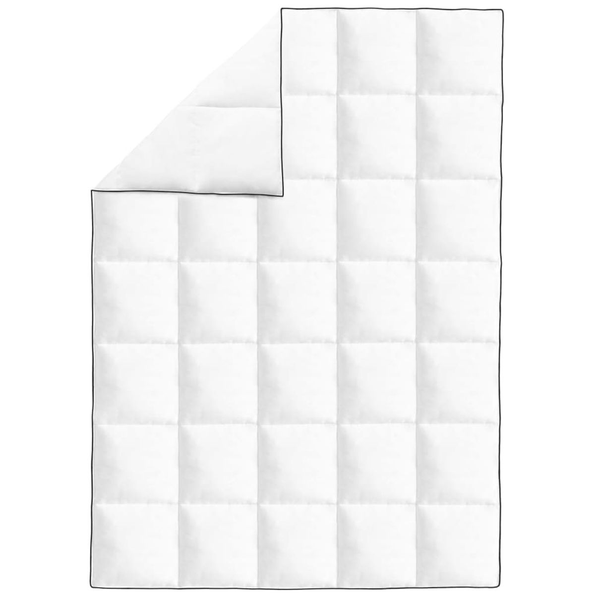 Pack de 2 edredones de plumón blanco
