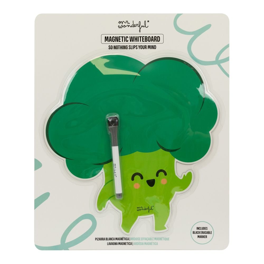 MR PIZARRA BLANCA MAGNETICA BROCOLI MUNDO WONDER S1
