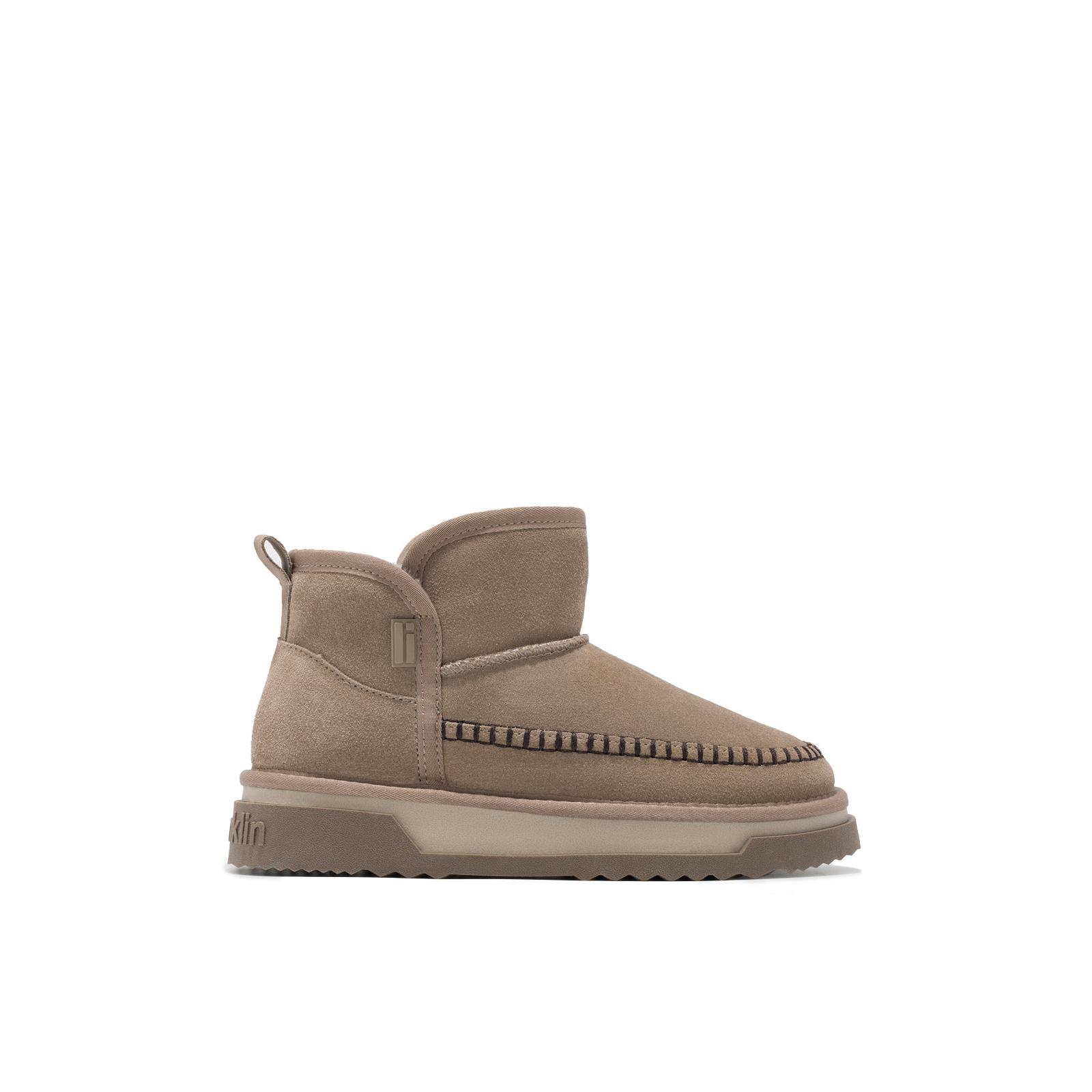 D.Franklin Botín de Mujer de Serraje Atlas Cord   - Botas para Mujer - Moda casual Mujer