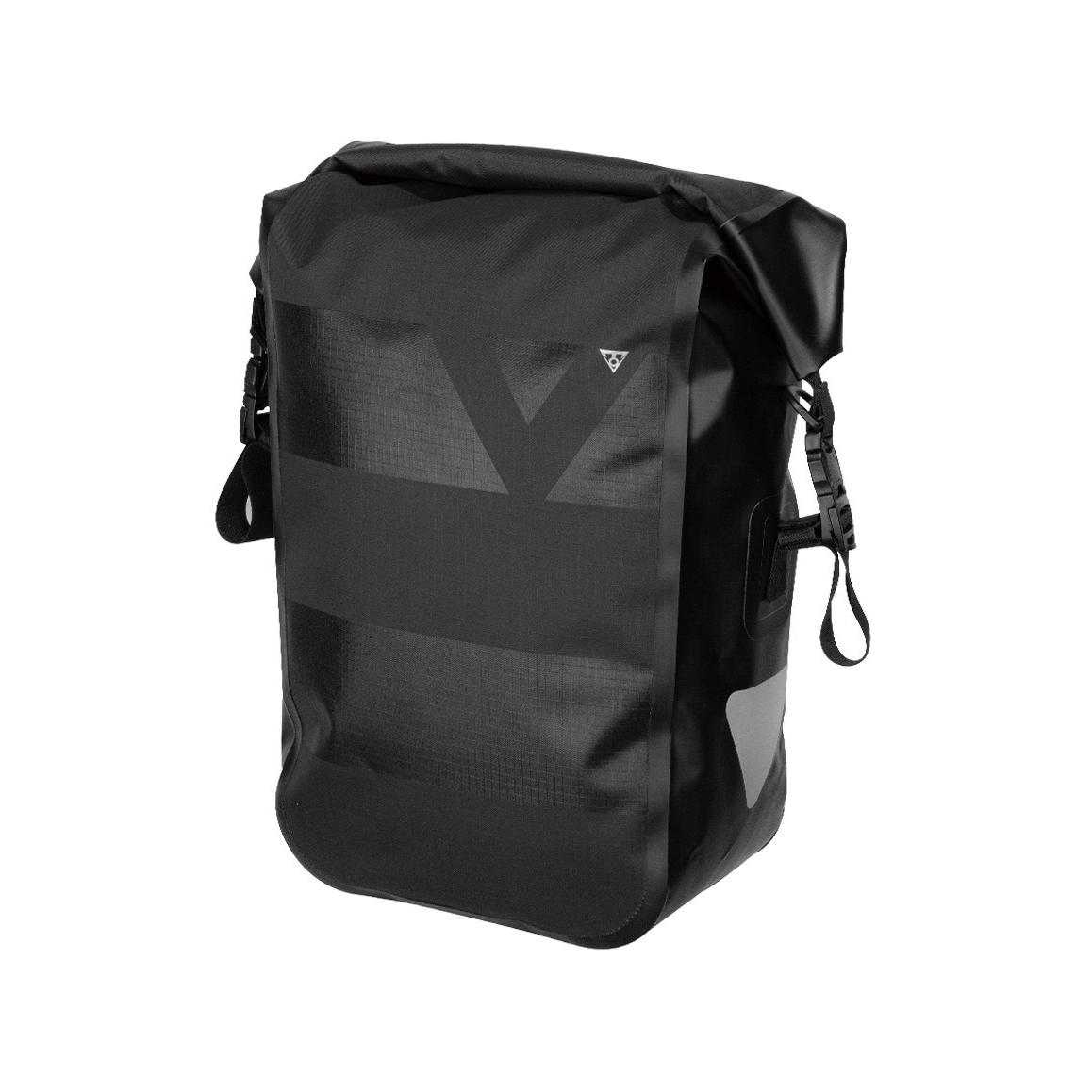 Topeak Alforja Lateral de Portabultos Impermeable para Bicis MTB/Cicloturismo (Pannier Drybag 15 l.)