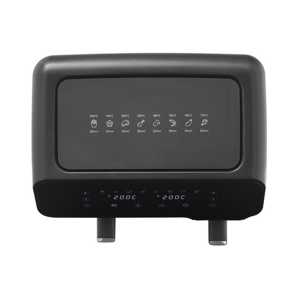 Freidora de aire ZAF 9000 de 5,5 l y 3,5 l y 2700 W