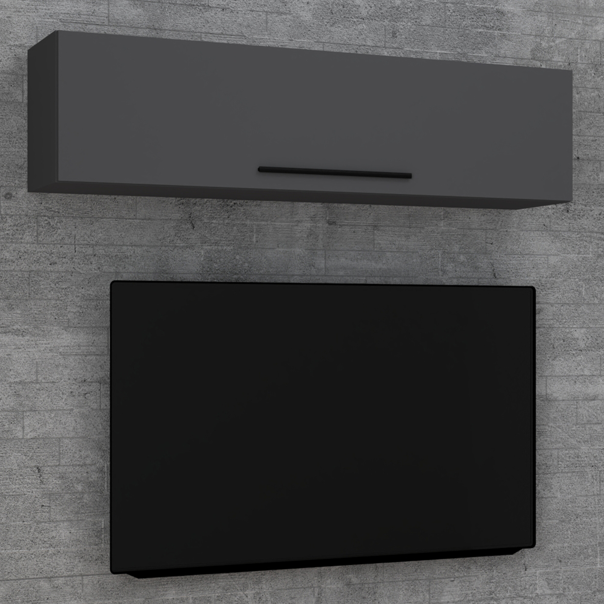 Estantería de pared de madera Estantería colgante Armario de pared Armario plegable Arila XL Estantería de pared de madera Estantería colgante Armario de pared Armario plegable Arila XL