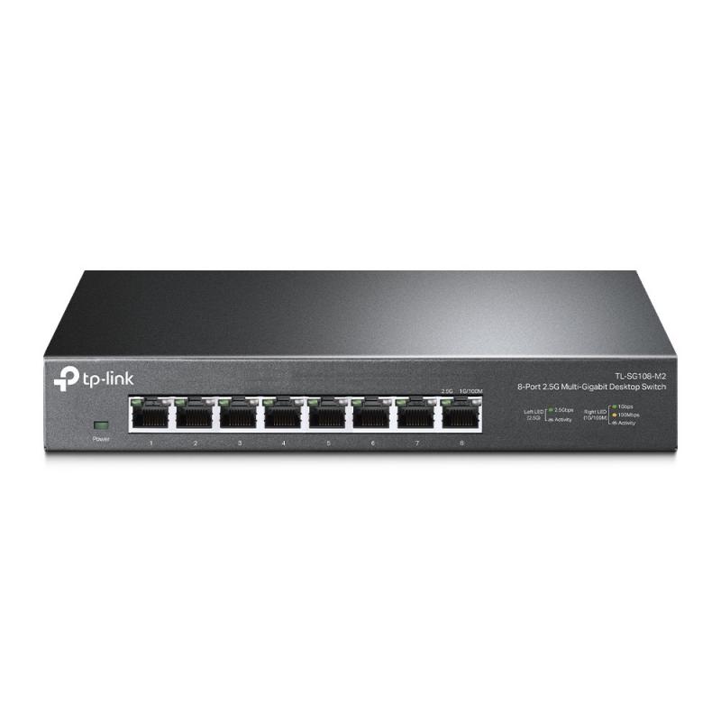 TP-Link  TL-SG108-M2 switch No administrado Negro