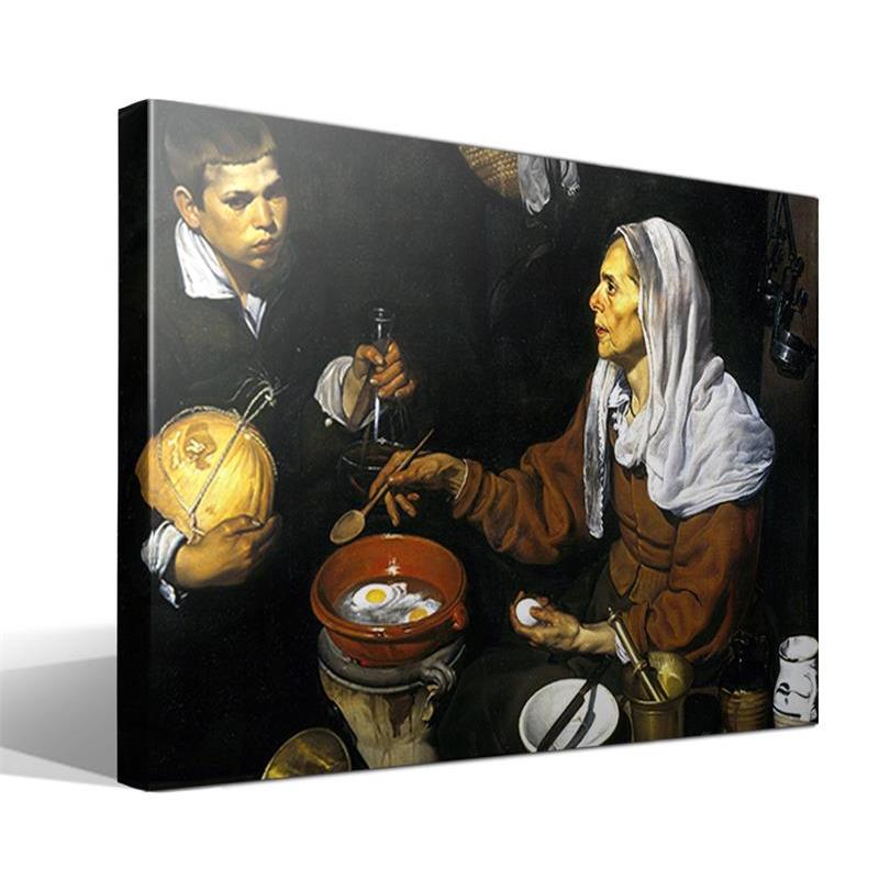 Cuadro Canvas Diego Velázquez - Alta Resolución - Lienzo 100% Algodón - Bastidor Madera - Obra de Arte