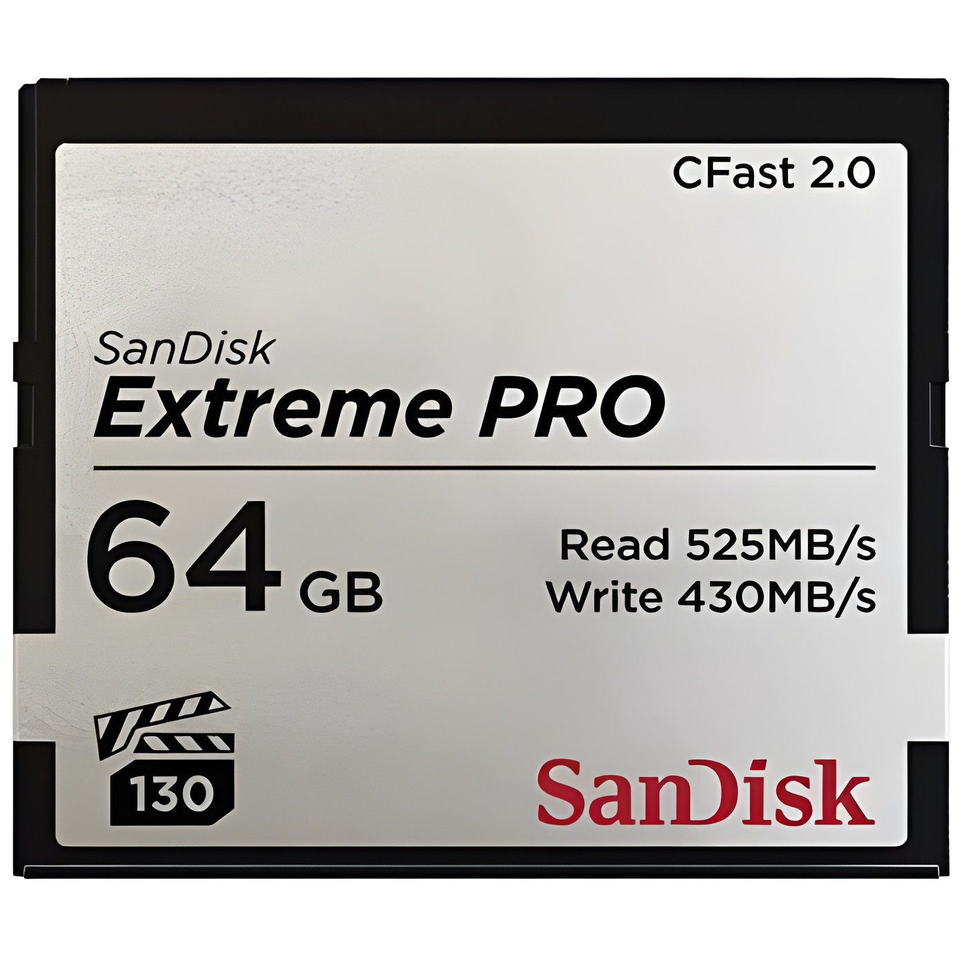SanDisk Extreme Pro CFast 2.0 Memory Card, 64 GB