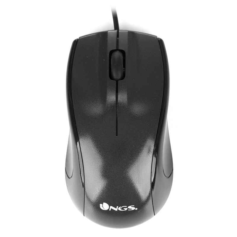 Ratón óptico NGS Mist 800 DPI Negro