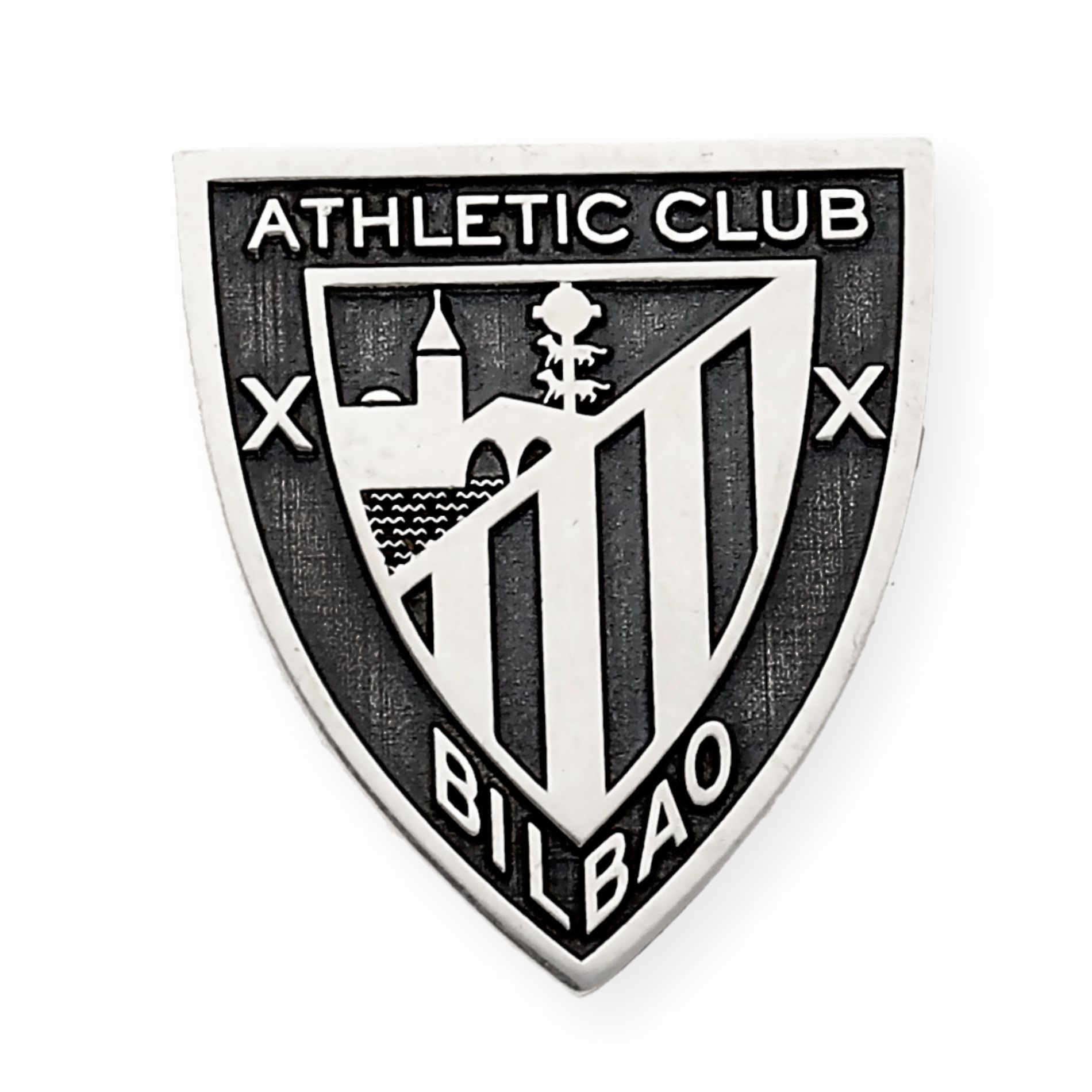 Llavero Atlético de Madrid en Plata de Ley 925, Insignia Equipo de Fútbol,  Llavero de Plata, Hecho a Mano, Regalo para el, Emblema de fútbol -   España