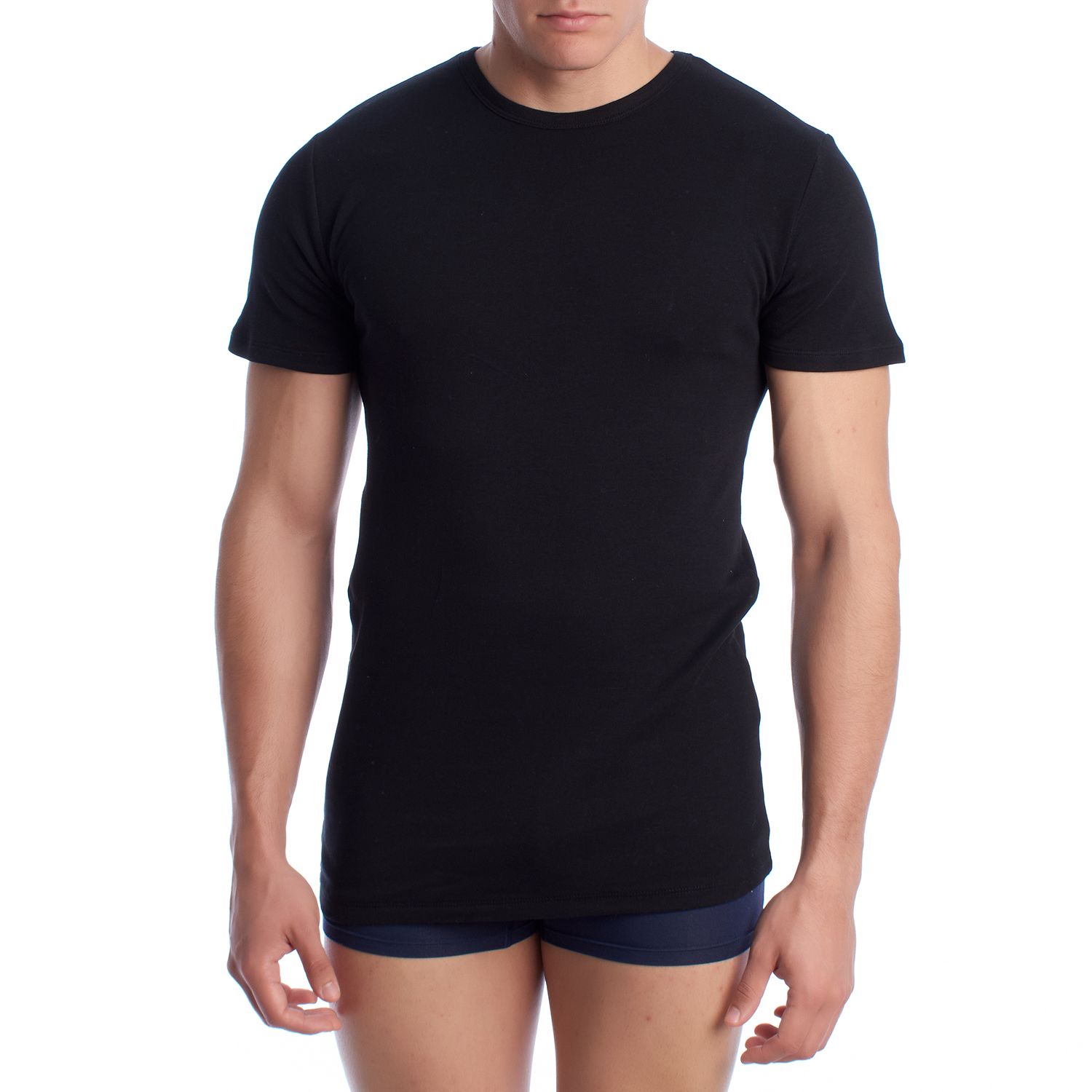 Abanderado-Camiseta Térmica Algodón Manga Corta A0256 para Hombre