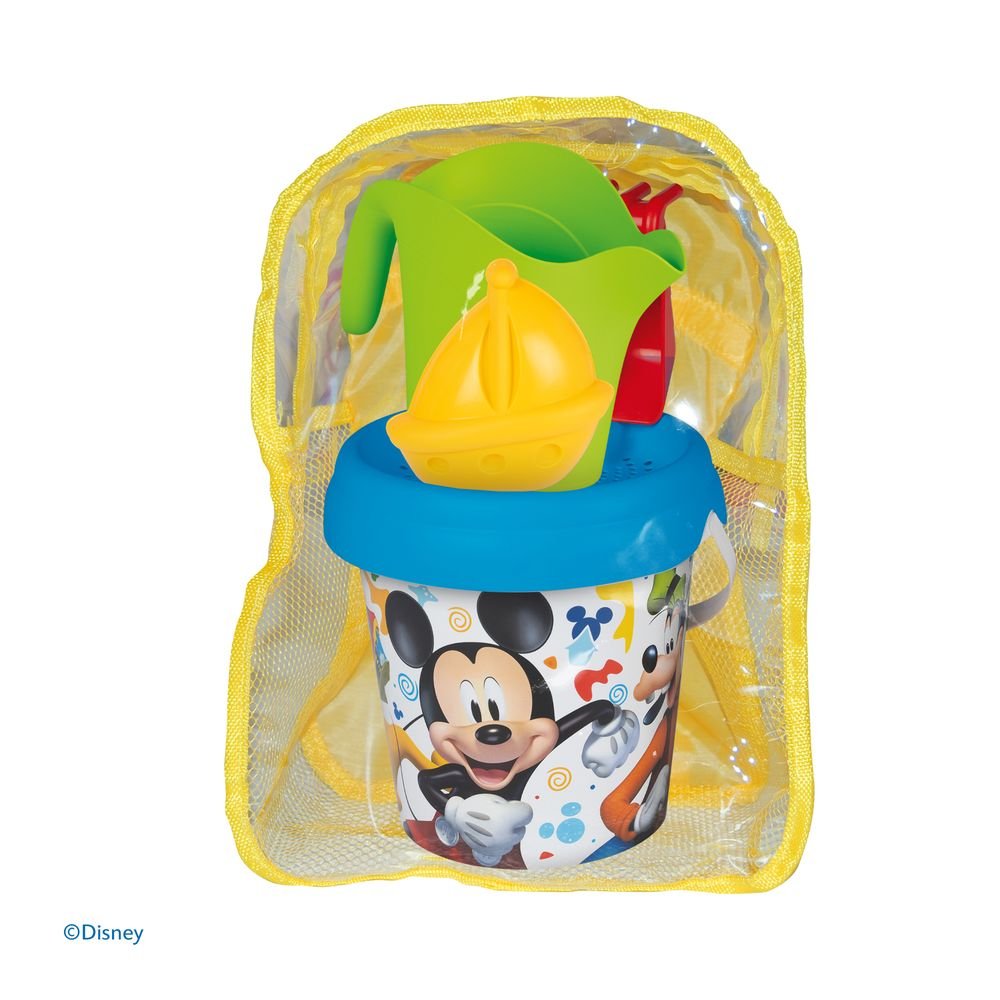 SMOBY MOCHILA CON CUBO PLAYA MICKEY MOCHILA PLAYA MICKEY 18x18x35 Cms.
