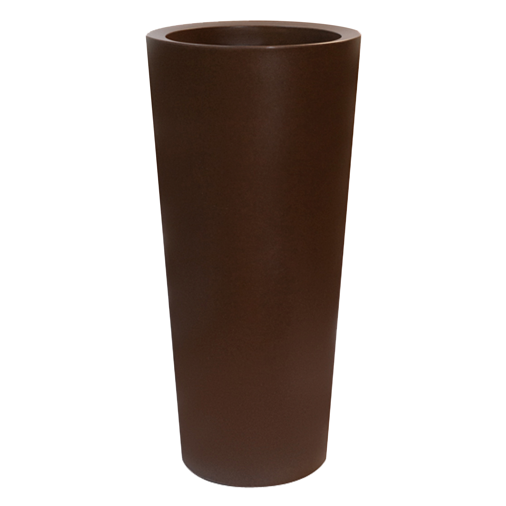Maceta de Polietileno Wellhome LAUR-I 100 BLANCO - Fácil Limpieza | Doble Fondo | 48L