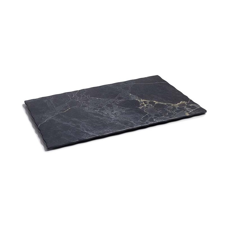 LACOR Bandeja Rectangular 35x29 cm Lacor | Acabado Estilo Mármol | Diseño Elegante | Ideal Para Servir y Decorar