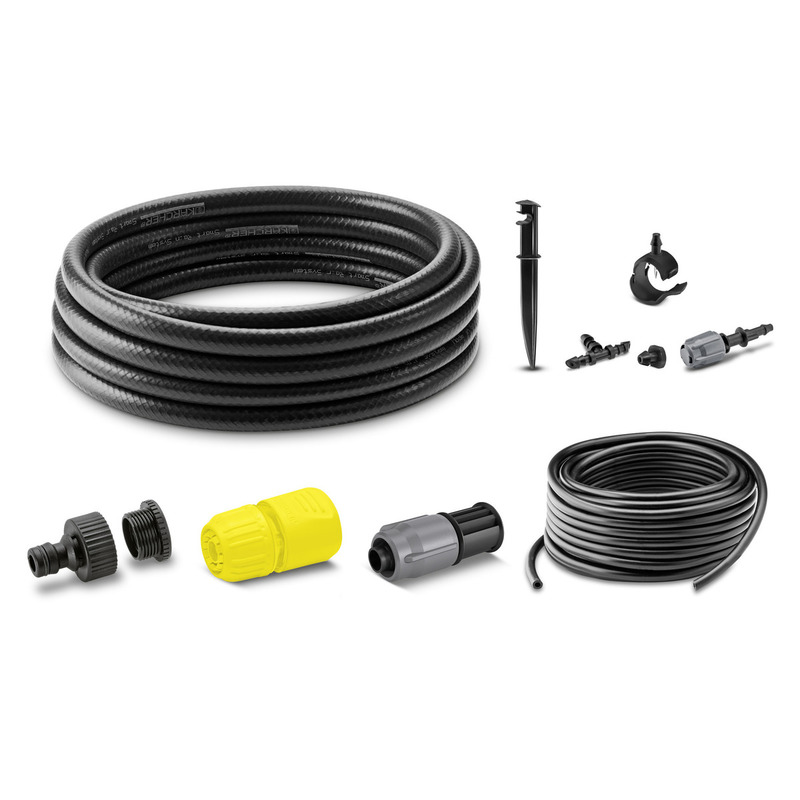 KARCHER INDUSTRIAL Kärcher Kit de Riego por Goteo para Terrazas - Riego Eficaz para Hasta 15 Plantas