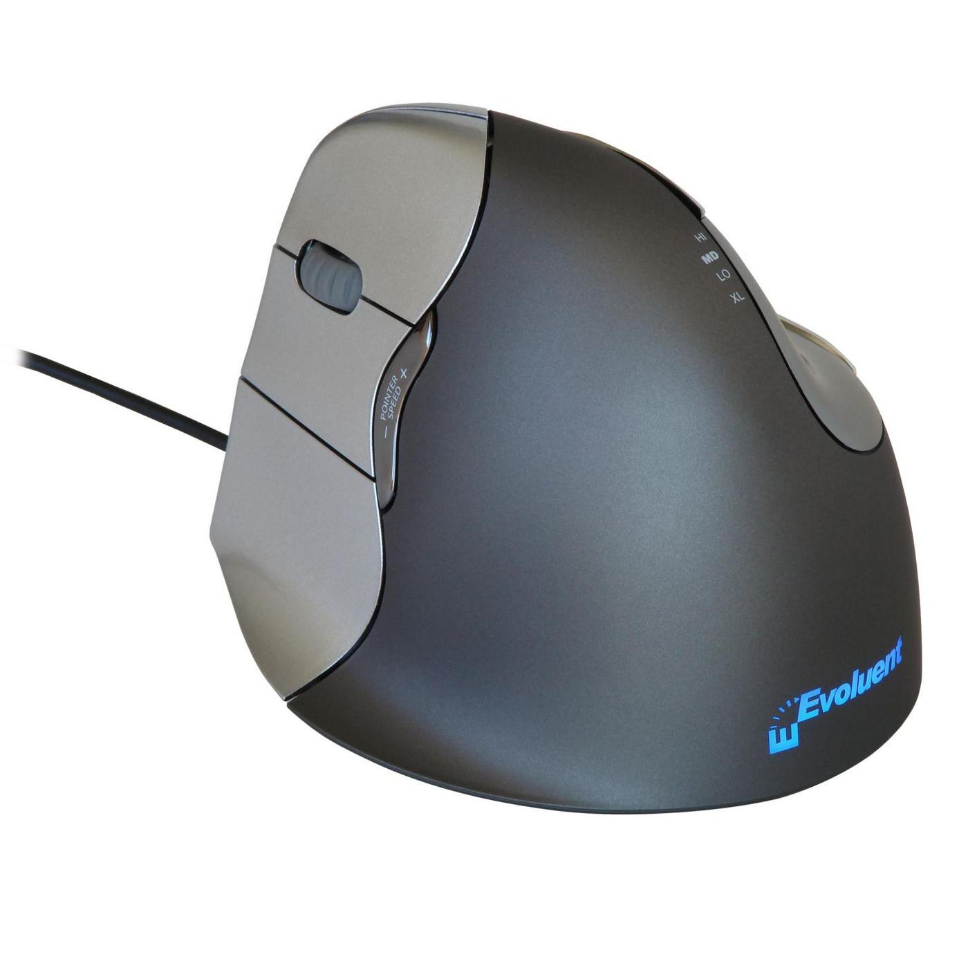 Evoluent Ratón Vertical4 Izquierdo | Ergonómico y Cómodo
