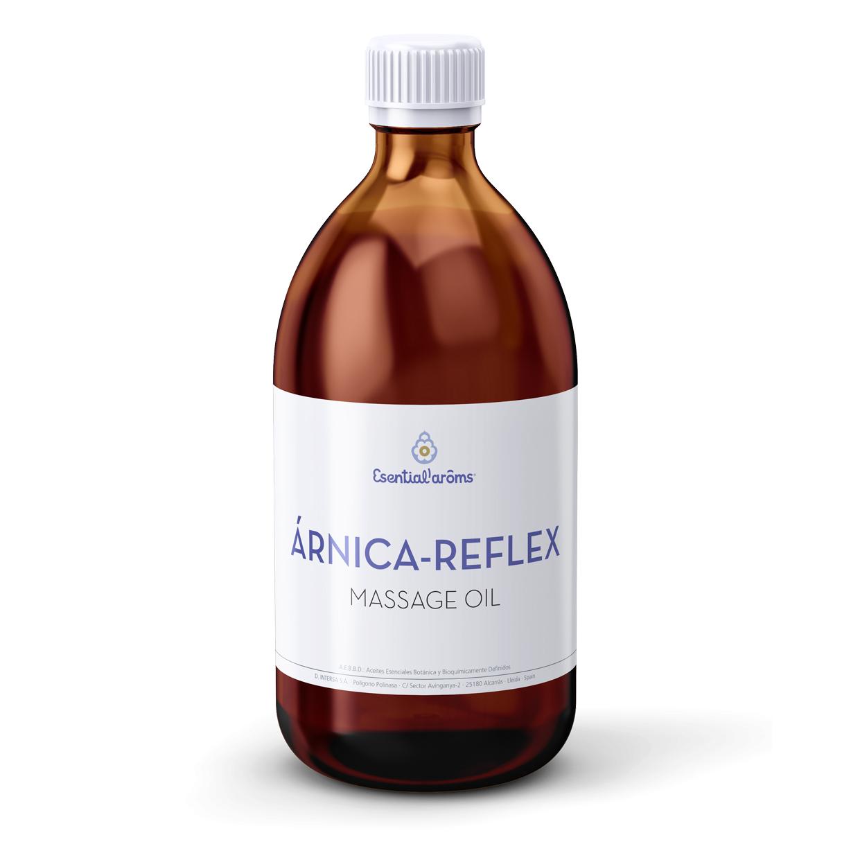 Árnica reflex aceite de masaje 1 L de aceite Esential Aroms