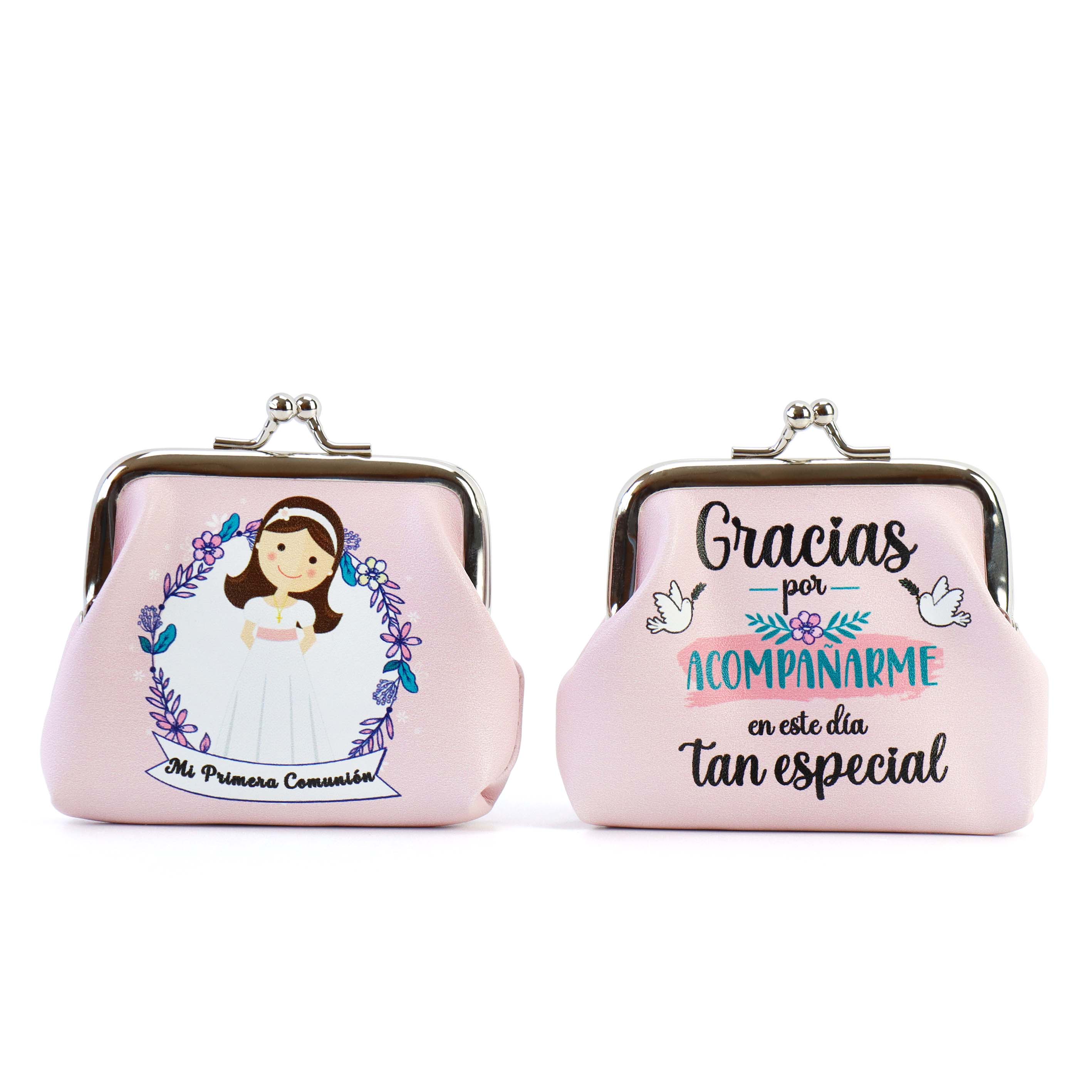 Pack de 12 a 42 unidades de monederos para mujer, monederos de comunión niña o niño, detalles comunión mujer, recuerdos primera comunión, regalos para invitados de comunión, artículos decorativos y originales para celebraciones, Regalantes.com