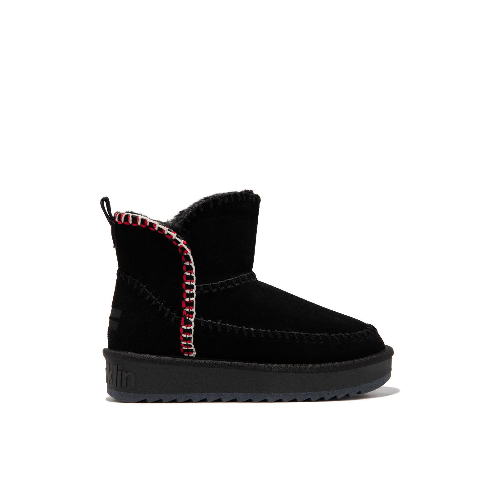 D.Franklin Botas Australianas Nordic Tejido Ante con Forro Interior Nova Low Marron D. Franklin - Botas para Mujer - Moda casual Mujer