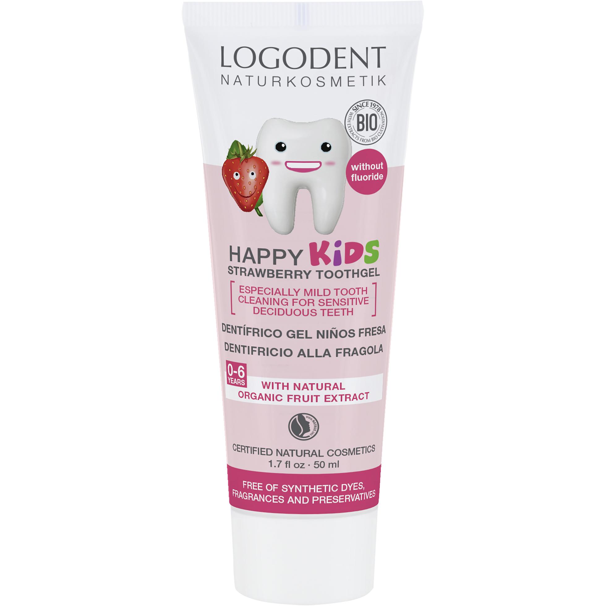 Dentífrico niños fresa (antiguo gel kids fresa) 50 ml (Fresa) Logona
