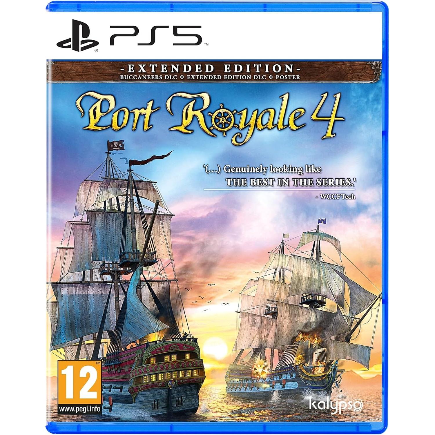 Port Royale 4 -Extended Edition- Juego para Consola Sony PlayStation 5, PS5 [PAL ESPAÑA]