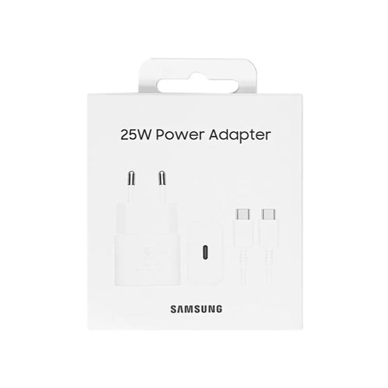 SAMSUNG Cargador 25W con cable Ultrarápido EP-T2510XBE