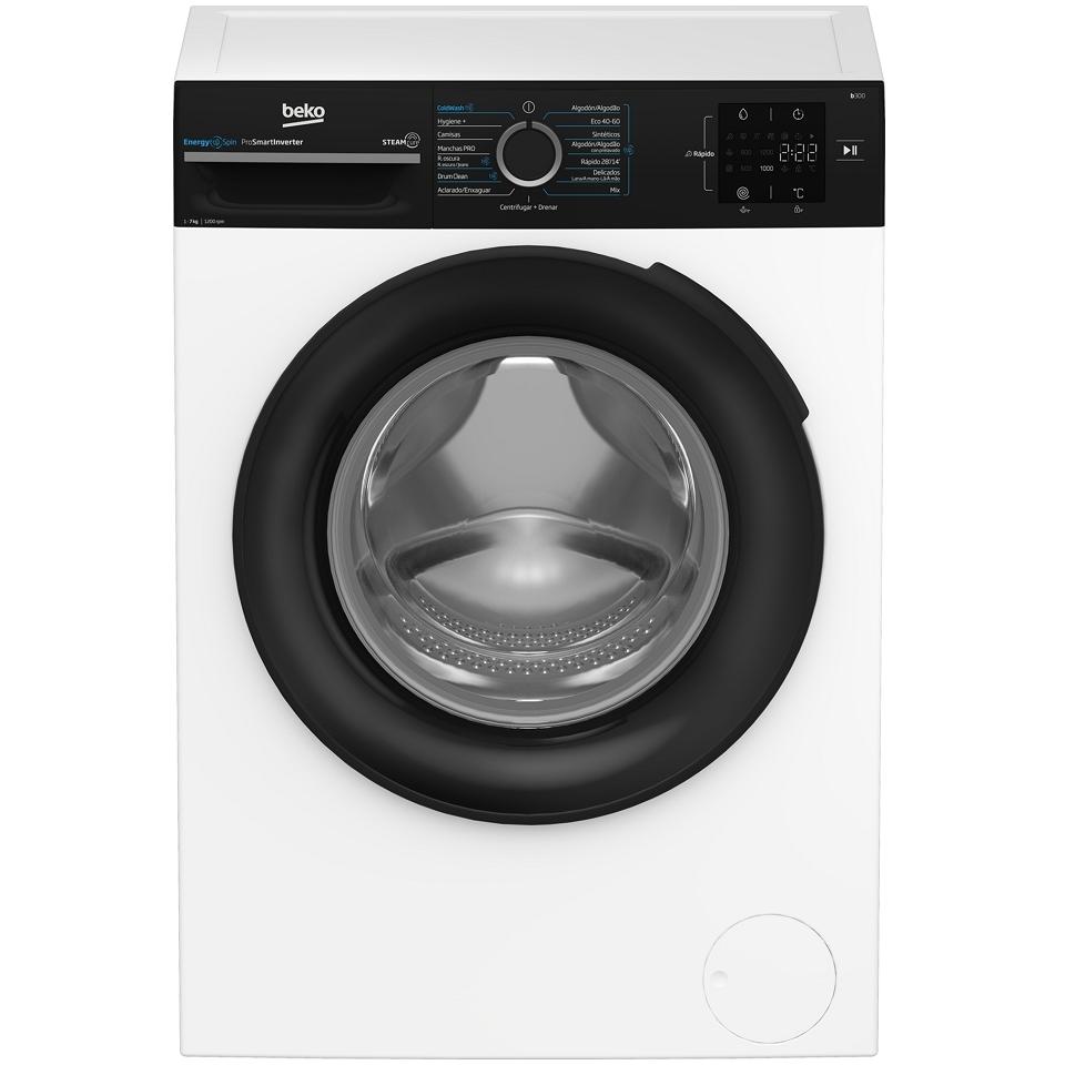 LAVADORA CARGA FRONTAL BEKO BM3WFU3721WB 7 KG 1200 RPM A BLANCO