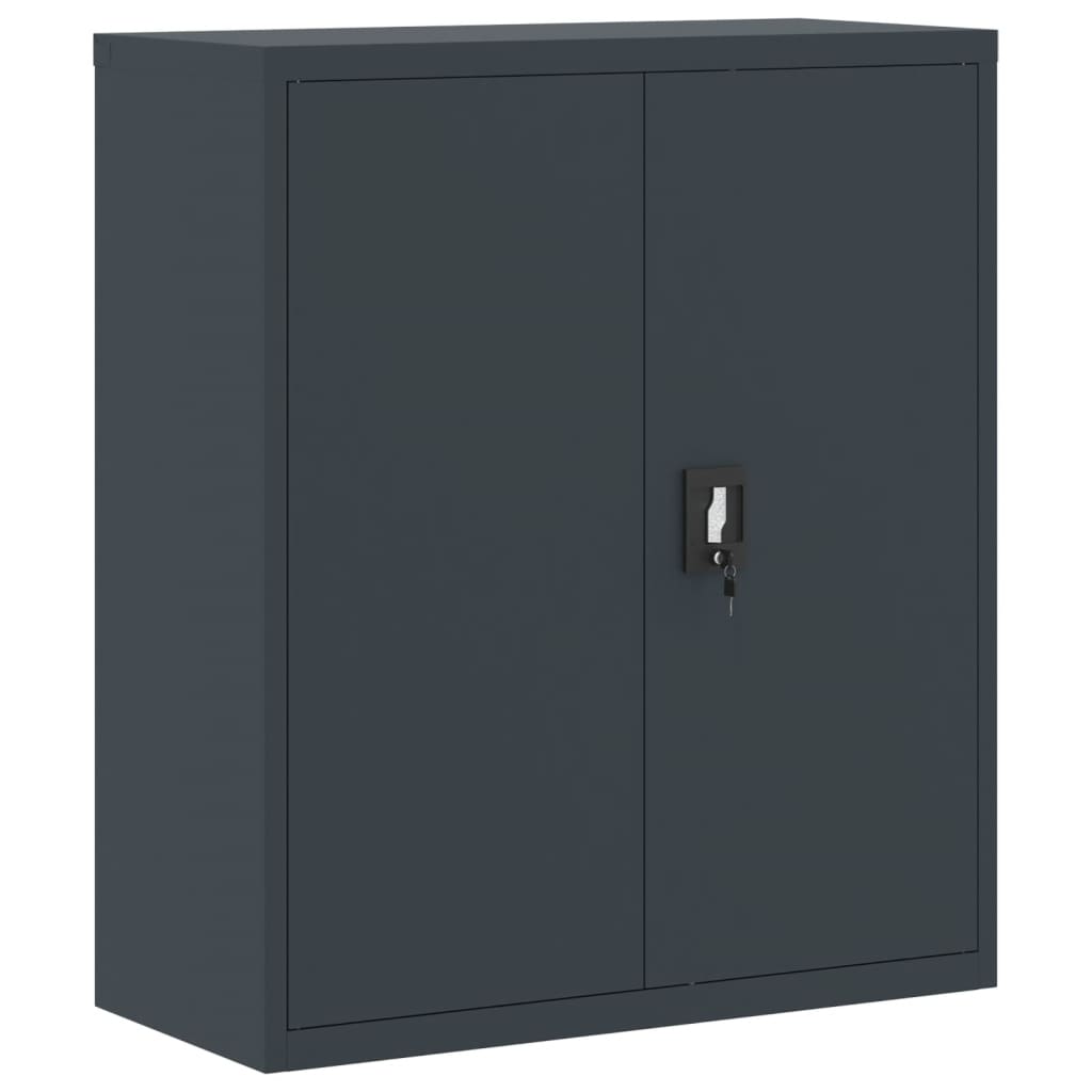 vidaXL Armario archivador de acero 90x40x105 cm Multicolor