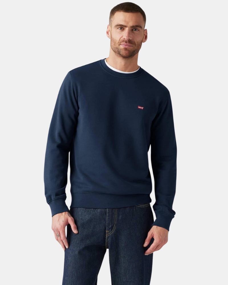 LEVIS 35909 0001 THE ORIGINAL HM Sudaderas Manga larga Hombre Azul