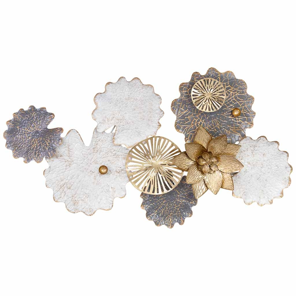 Wonderlust Deco - Mural decorativo de pared de metal 95,3x56,5x7,6 Multicolor 95.3x56.5x7.6h cm