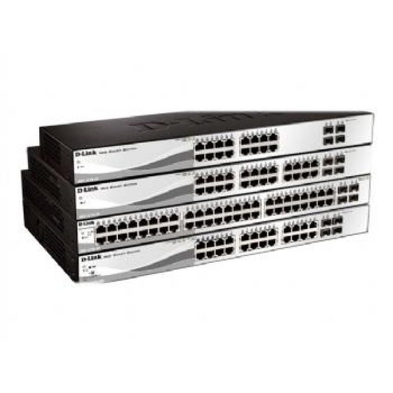 Switch D-LINK 24 PUERTOS 10-100-1000 + 4 SFP + POE