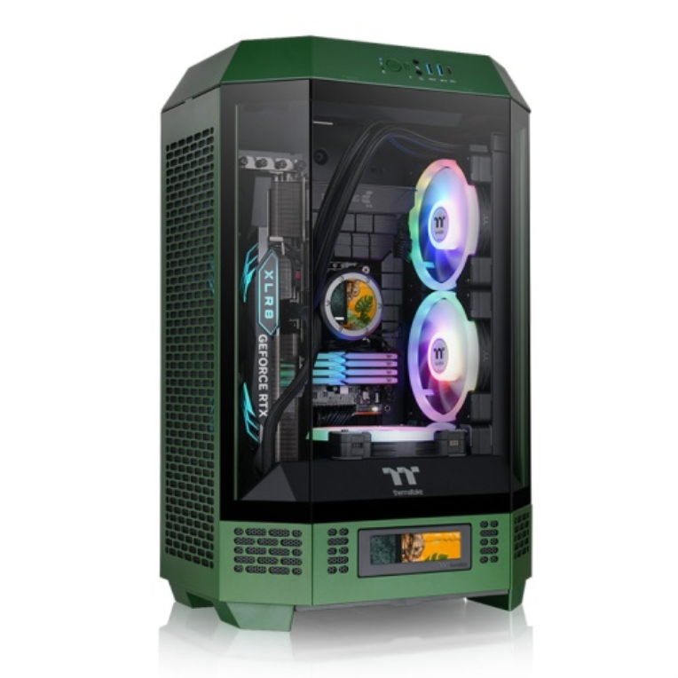 Thermaltake 300 racing green micro green tower