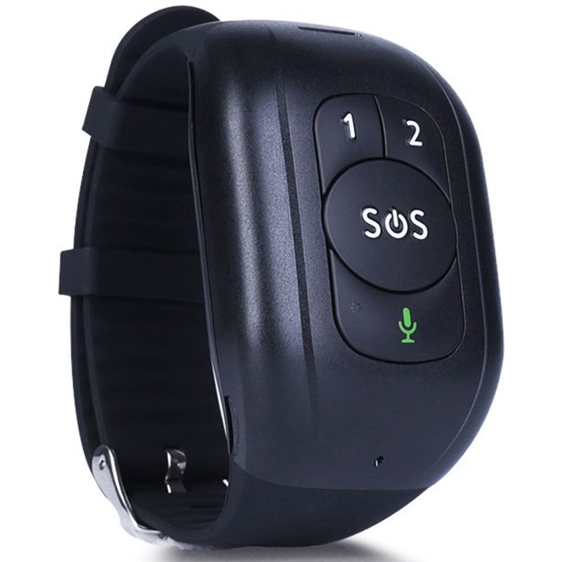 Pulsera Smartband Leotec Senior Smart Band 4G/ Negra