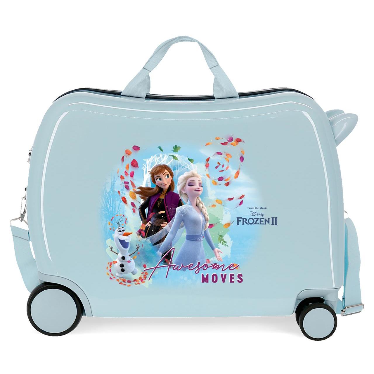 Disney Frozen Maleta Correpasillos ABS Rígida Awesome Moves Azul