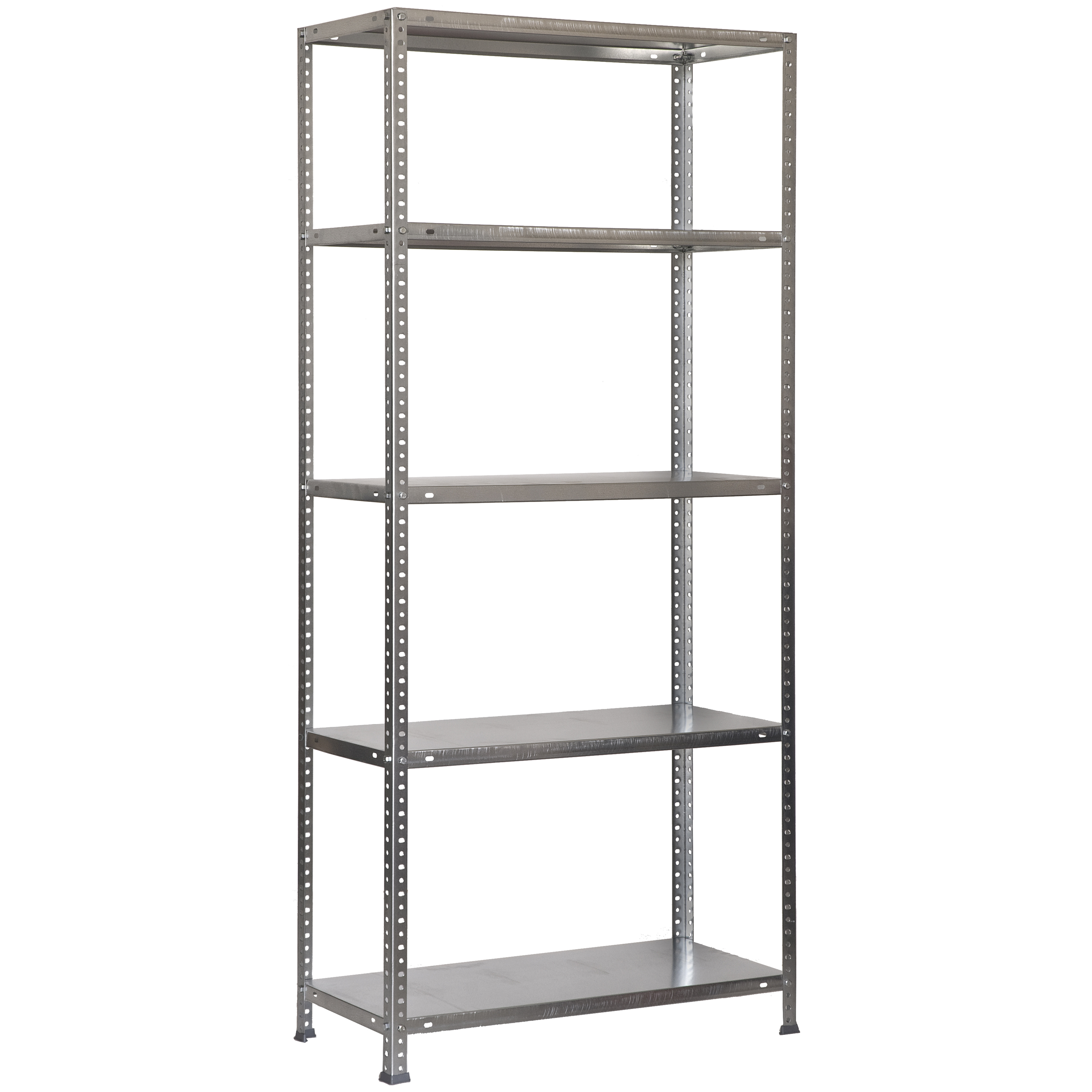 SimonRack Estanteria Metalica Almacenaje de Acero, 1800x900x400 mm, 5 Baldas, Soporta 100 kg de Punto Flexión por balda, Galvanizado - Simon Classic