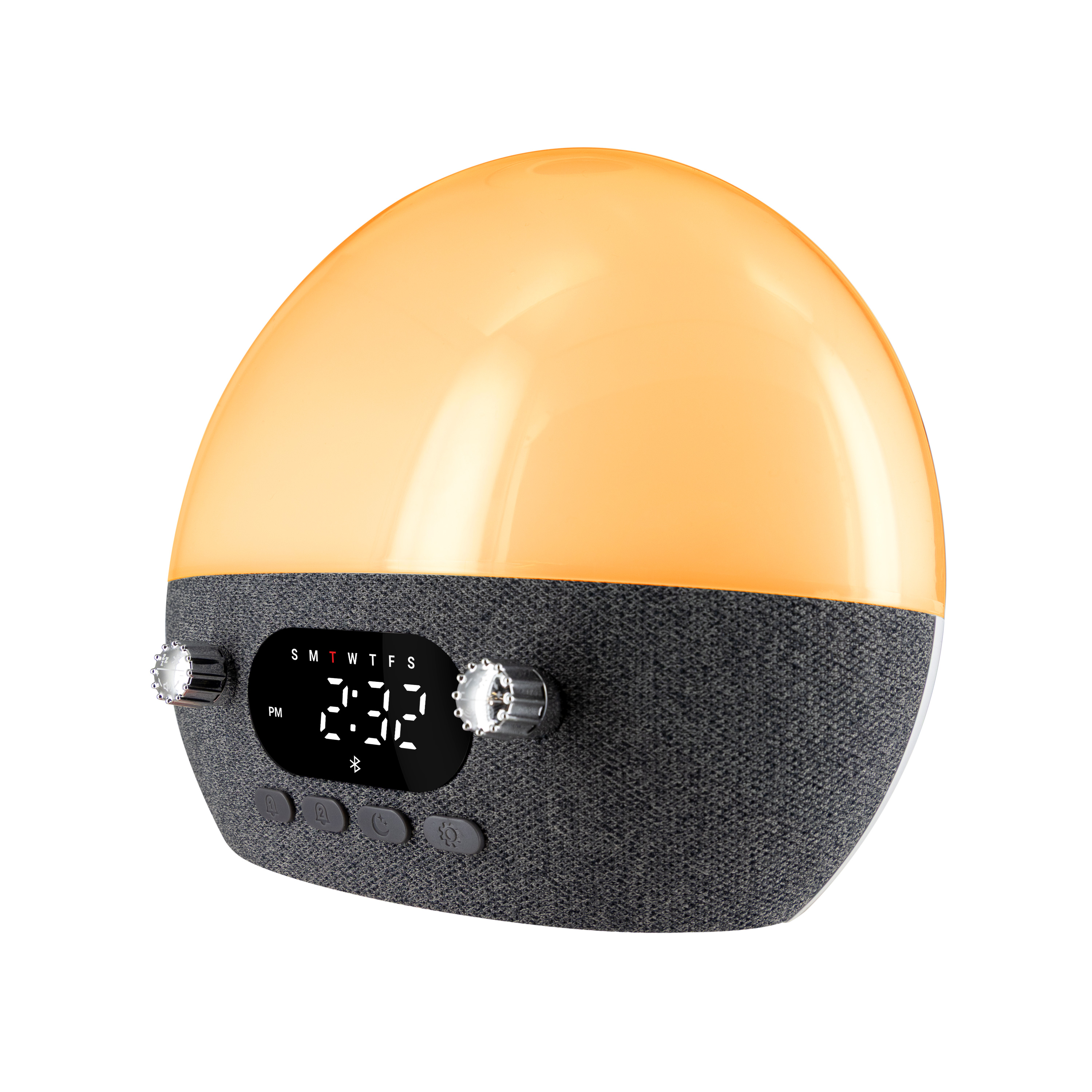 Muvit io lámpara despertador wi-fi con altavoz bluetooth