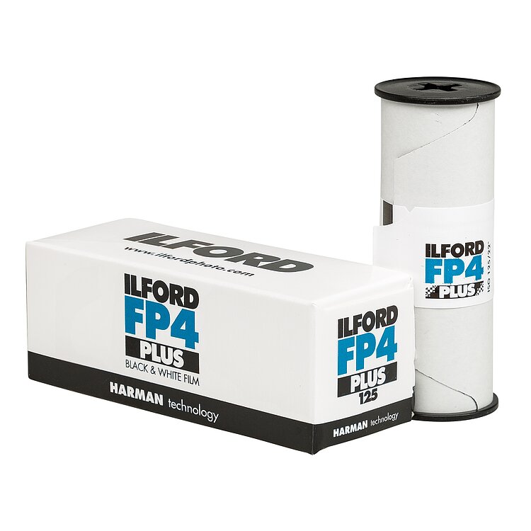 Ilford HP5 FP4 Película Fotográfica 120mm Formato Medio Blanco y Negro