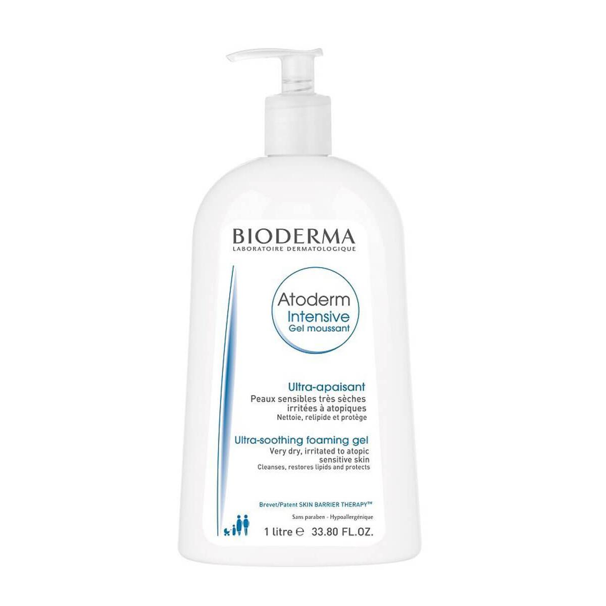 Bioderma atoderm intensive gel moussant 1 litro