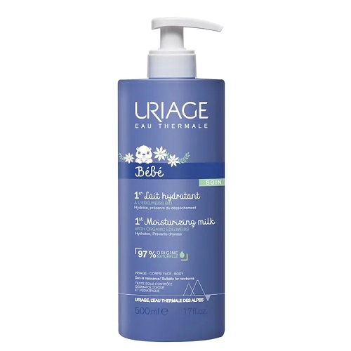 Uriage 1era Leche Hidratante 500ml para Piel Radiante