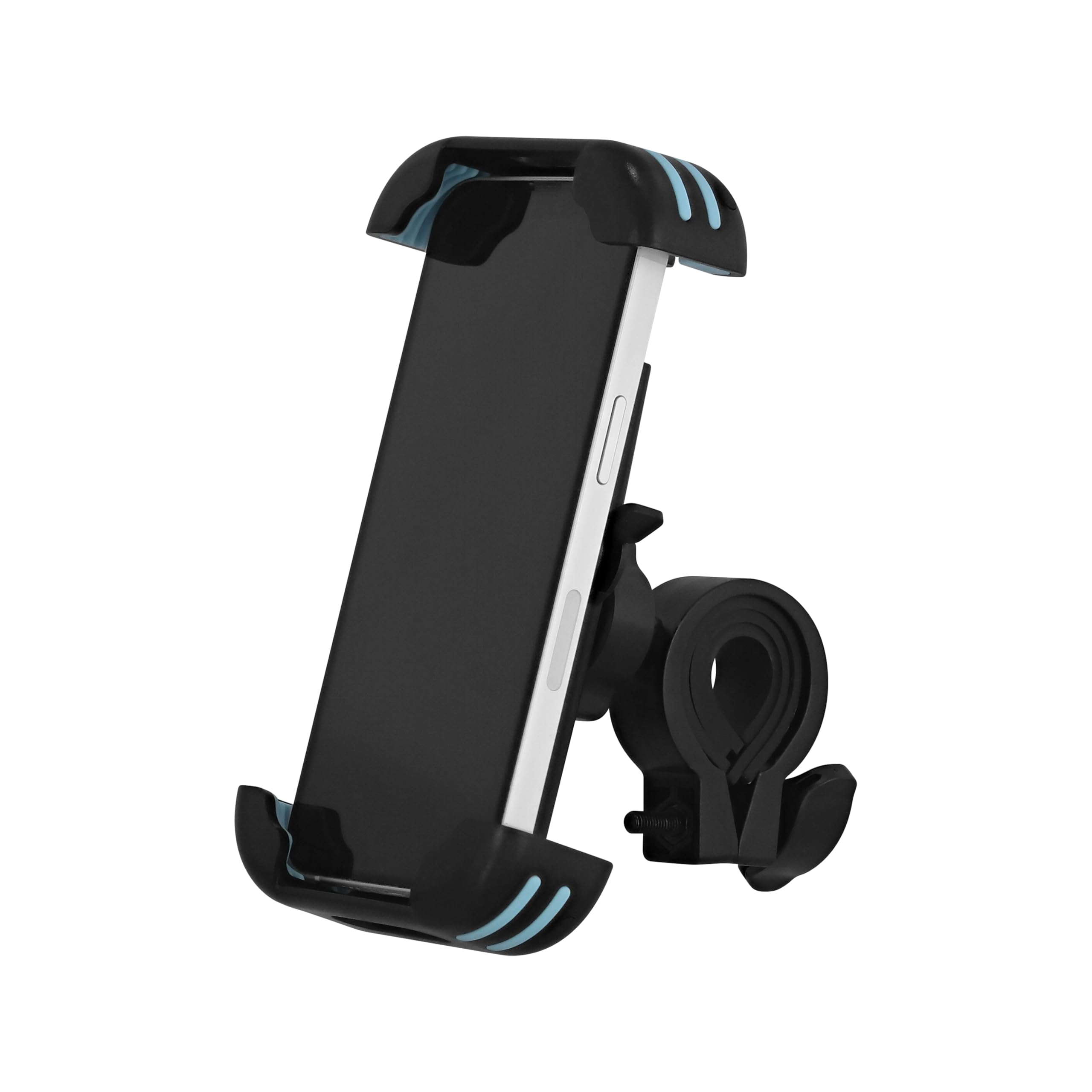 T'nB – Soporte para smartphone con cierre seguro, universal para bicicleta y patinete, bloqueo anticaída, esquinas antigolpes y antideslizantes, compatible con smartphone de hasta 7 pulgadas, color
