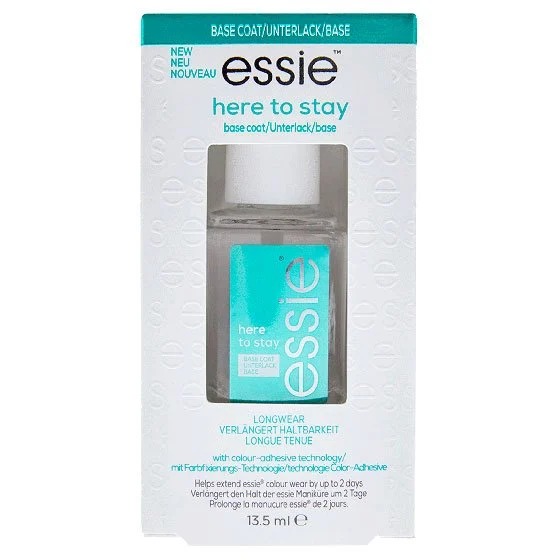Essie Base Coat Here To Stay Here 13,5ml Prolongación de la duración del esmalte