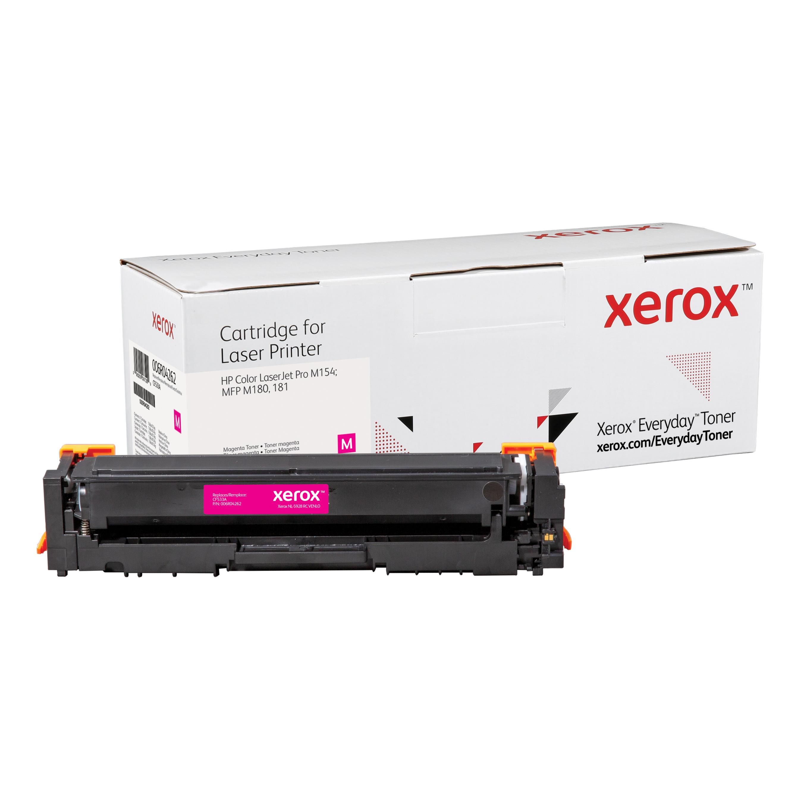 Compatible Everyday Tóner de Rendimiento estándar Magenta Equivalente a CF533A para HP Color LaserJe