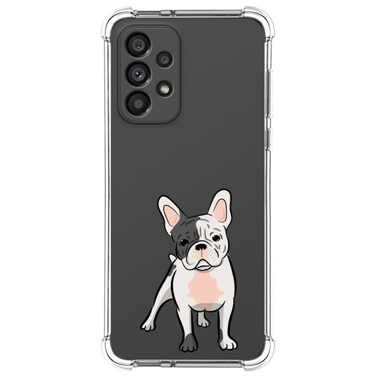 Funda Silicona Antigolpes para Samsung Galaxy A33 5G diseño Perros 06 Dibujos