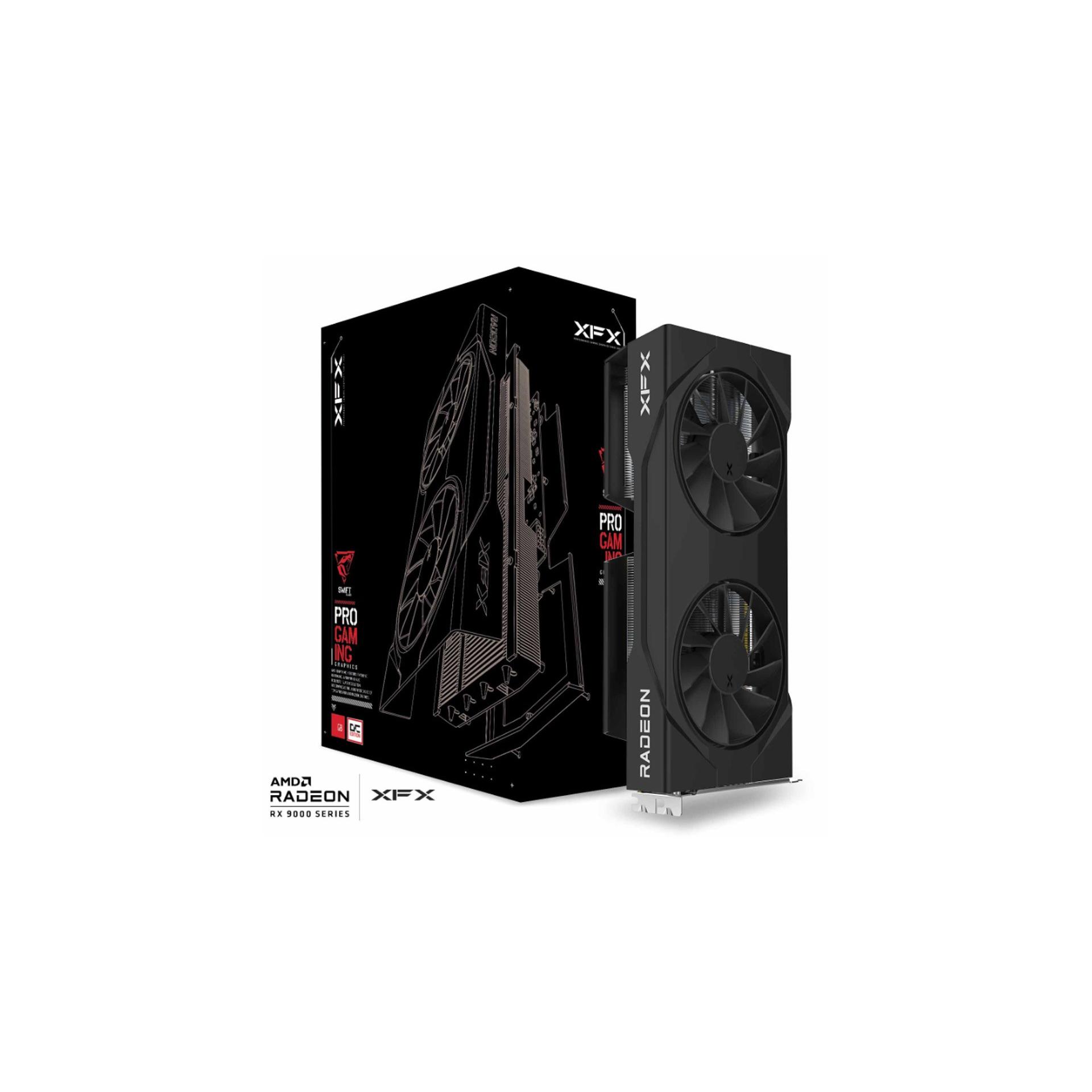 XFX RX-96TSW8GBQ tarjeta gráfica AMD Radeon RX 9060 XT 8 GB GDDR6