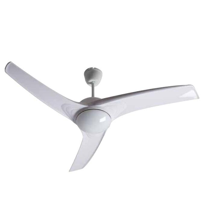 Ventilador De techo FM VT-130 SYSTEM | 132,0 cm, 60 W, Blanco, 3 velocidades, Mando a distancia, Gran diámetro, Luz