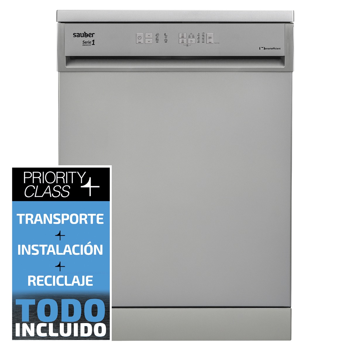 Lavavajillas 60 cm SAUBER SERIE 1-DW6103X V e 12 cubiertos inox  ENVÍO E INSTALACIÓN GRATIS