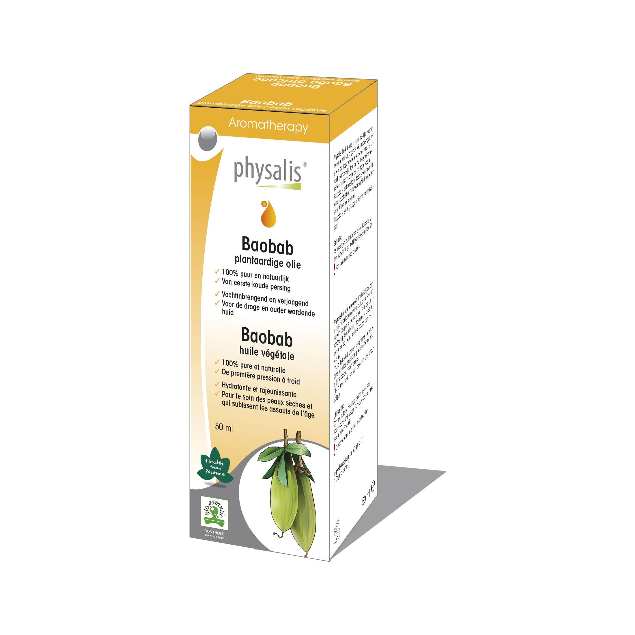 Aceite de Baobab Bio 50 ml Physalis