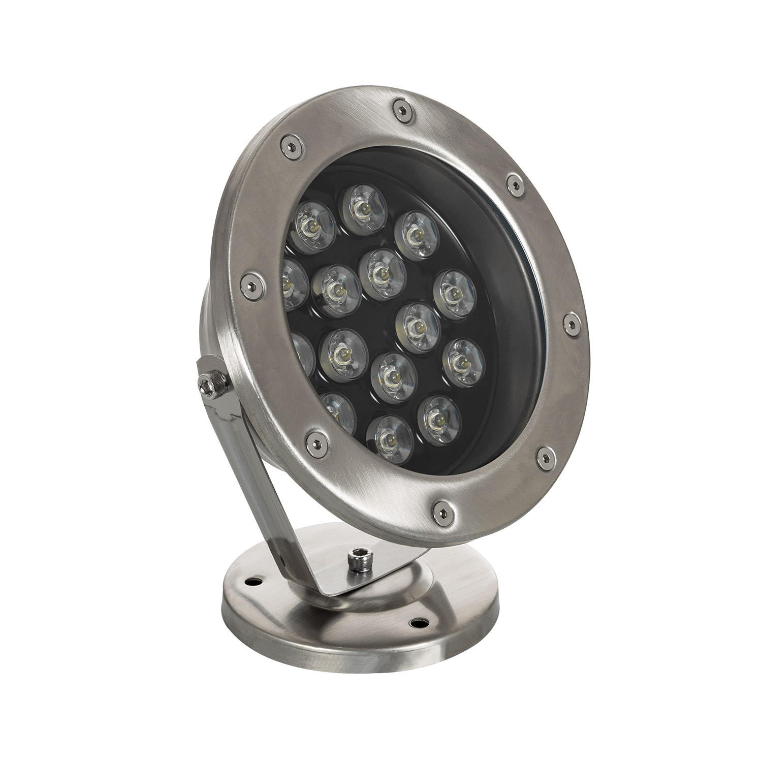 Ledkia Foco Sumergible LED 15W Superficie 12V DC IP68 4000K Blanco Neutro