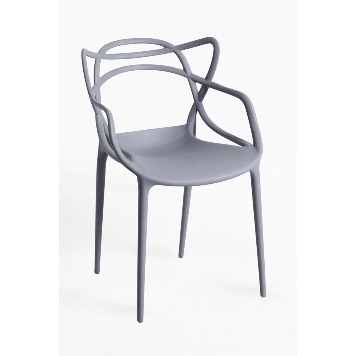 Regalos Miguel - Packs Sillas Jardín - Pack 2 Sillas Korme - Gris