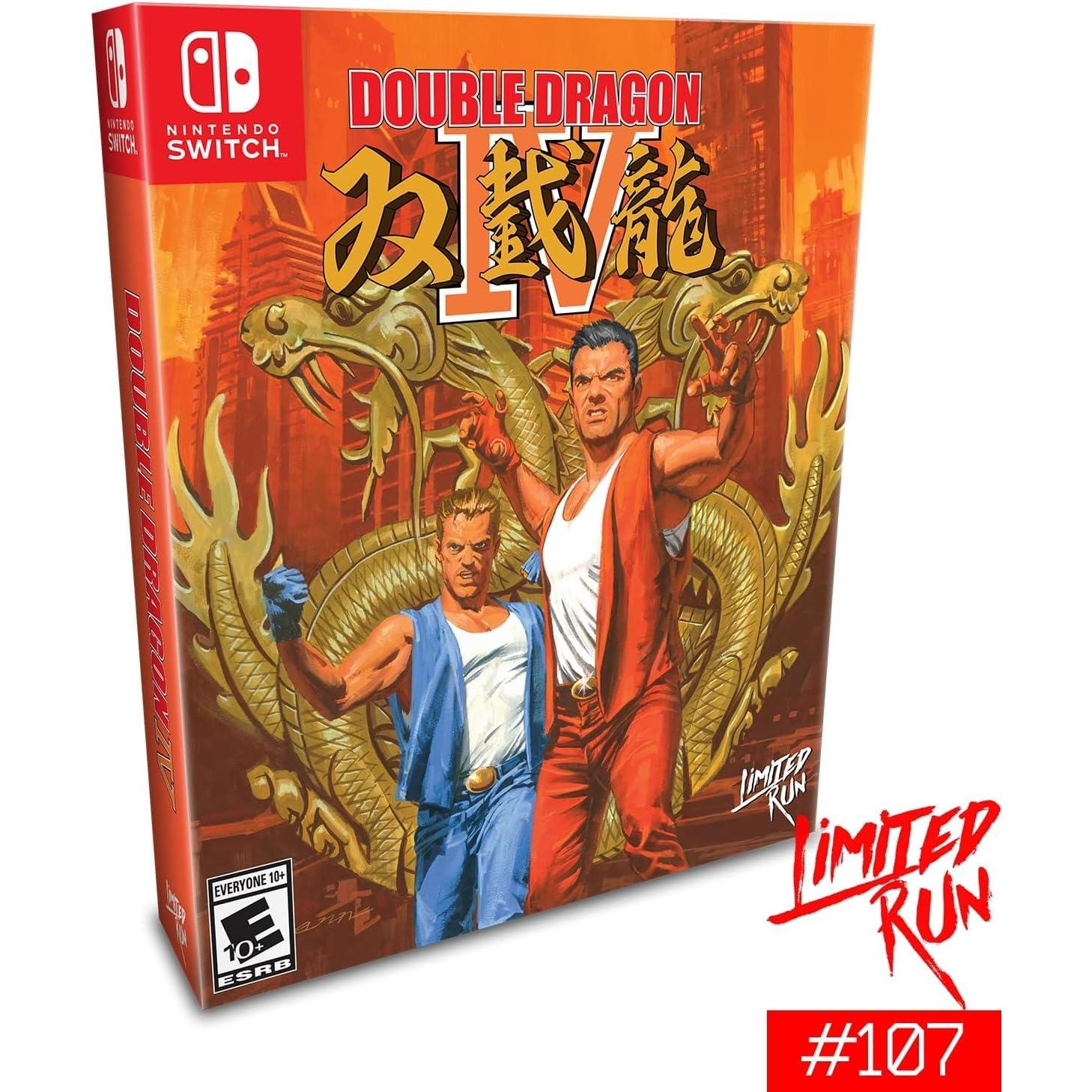 Double Dragon IV Classic Edition Limited Run N107 Juego para Consola Nintendo Switch