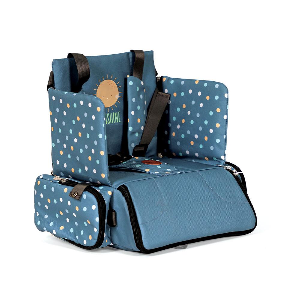 Asiento Elevador Plegable y Mochila Sunshine Menaje y lactancia bebes Olmitos