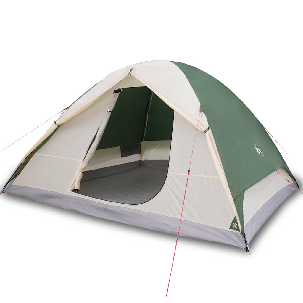 vidaXL Tienda de Campaña Iglú para 6 Personas Impermeable Toldo Carpa Color Azul,  Gris y naranja,  Verde y mas