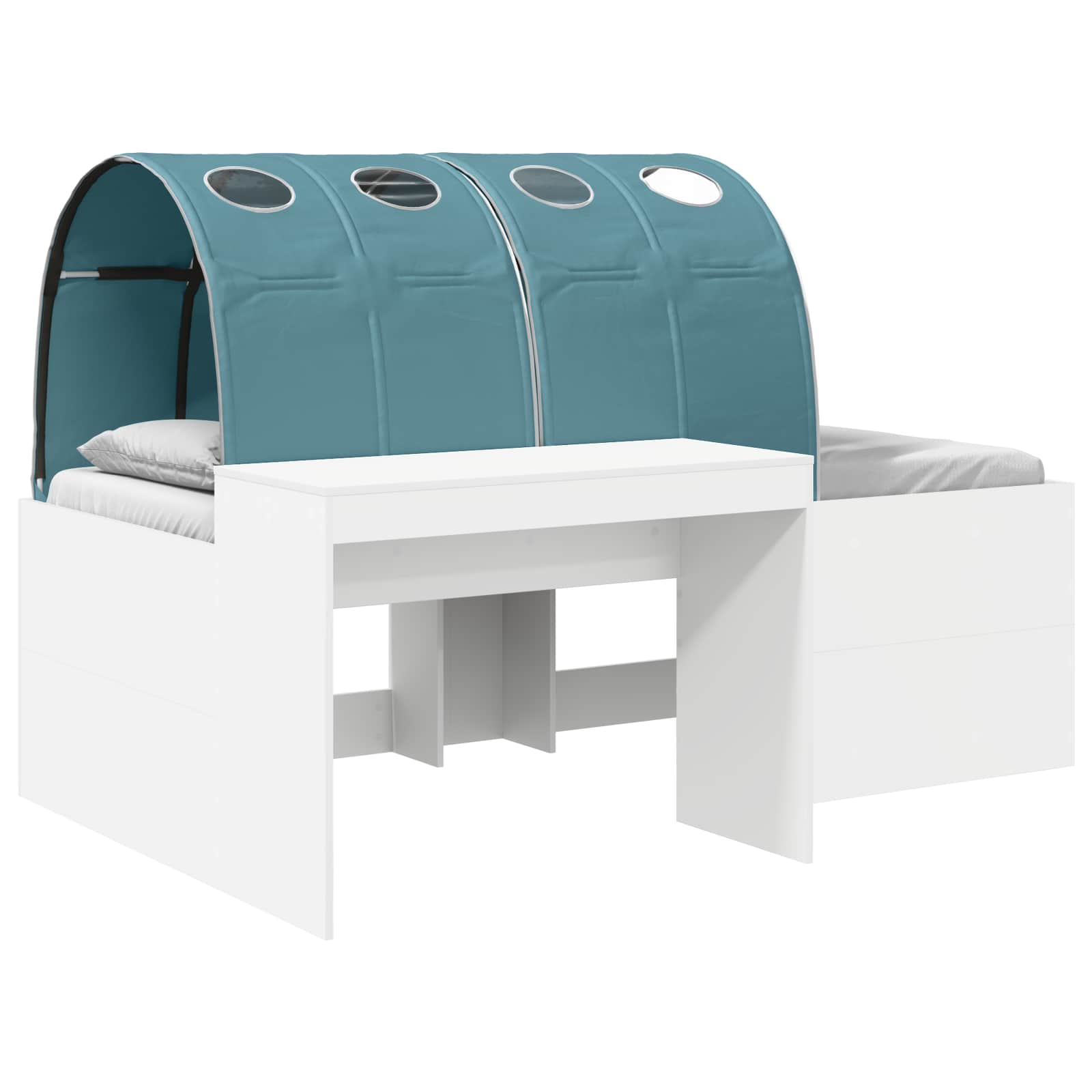vidaXL Cama con Túnel 4 pcs 133,6 x 203,2 x 75,1 cm Multicolor